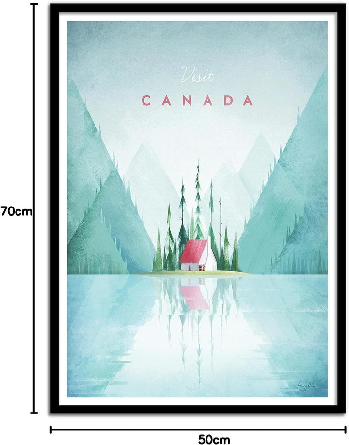 Art-Poster - Visit Canada - Henry Rivers - 50 x 70 cm