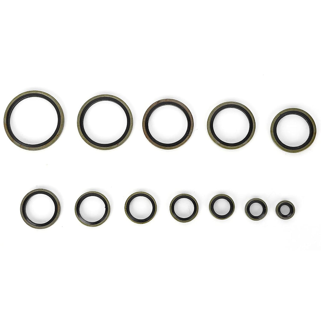 240 Stücke Gummi O-Ring Sortiment Kit für Isolationsdichtung Washer Dichtungen Klimaanlage Auto Auto