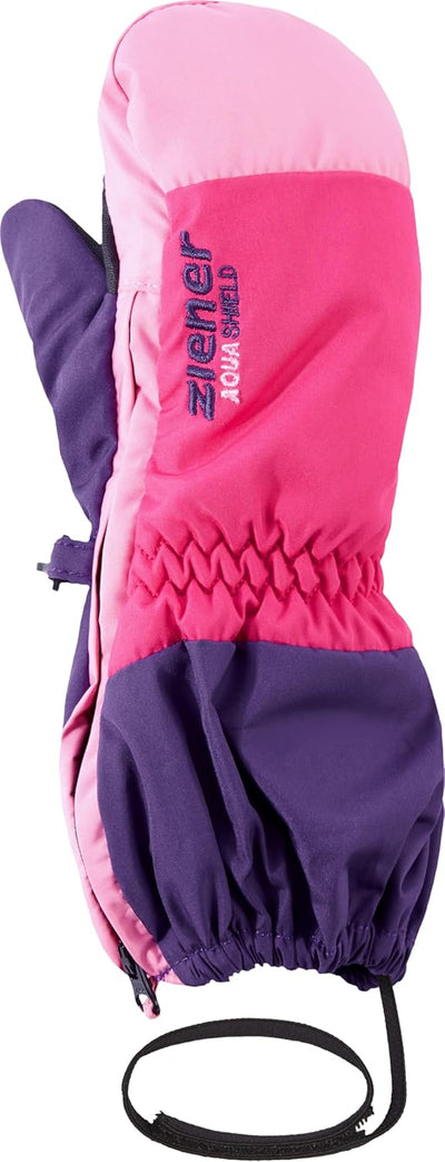 Ziener Baby LEVI AS MINIS glove Ski-Handschuhe / Wintersport | wasserdicht, atmungsaktiv 80cm dark p