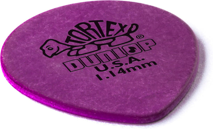 Dunlop 413R1.14 Tortex® Tear Drop, lila, 1.14, 72/Beutel 1.14mm, 1.14mm