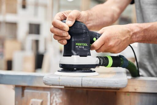 Festool Exzenterschleifer ETS 150/5 EQ (mit Schleifteller Ø 150 mm MULTI-JETSTREAM 2 (weich W-HT), F