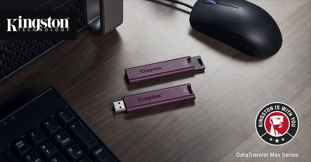 Kingston DataTraveler Max Typ-A USB 3.2 Gen 2 1000R/900W USB-Stick 1TB - DTMAXA/1TB 1TB USB-A, 1TB U
