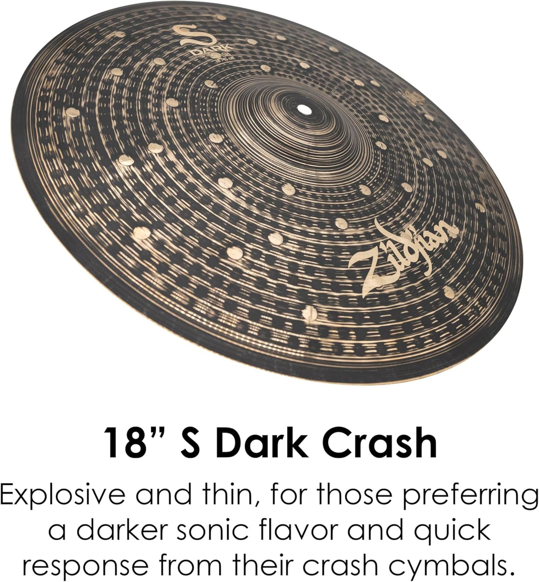Zildjian S Dark Becken-Set, 4-teilig