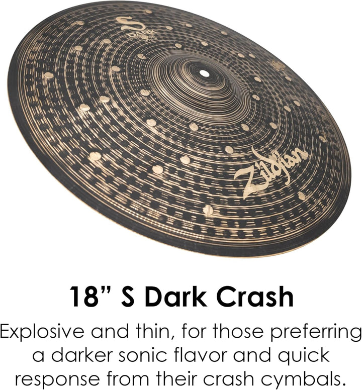 Zildjian S Dark Becken-Set, 4-teilig