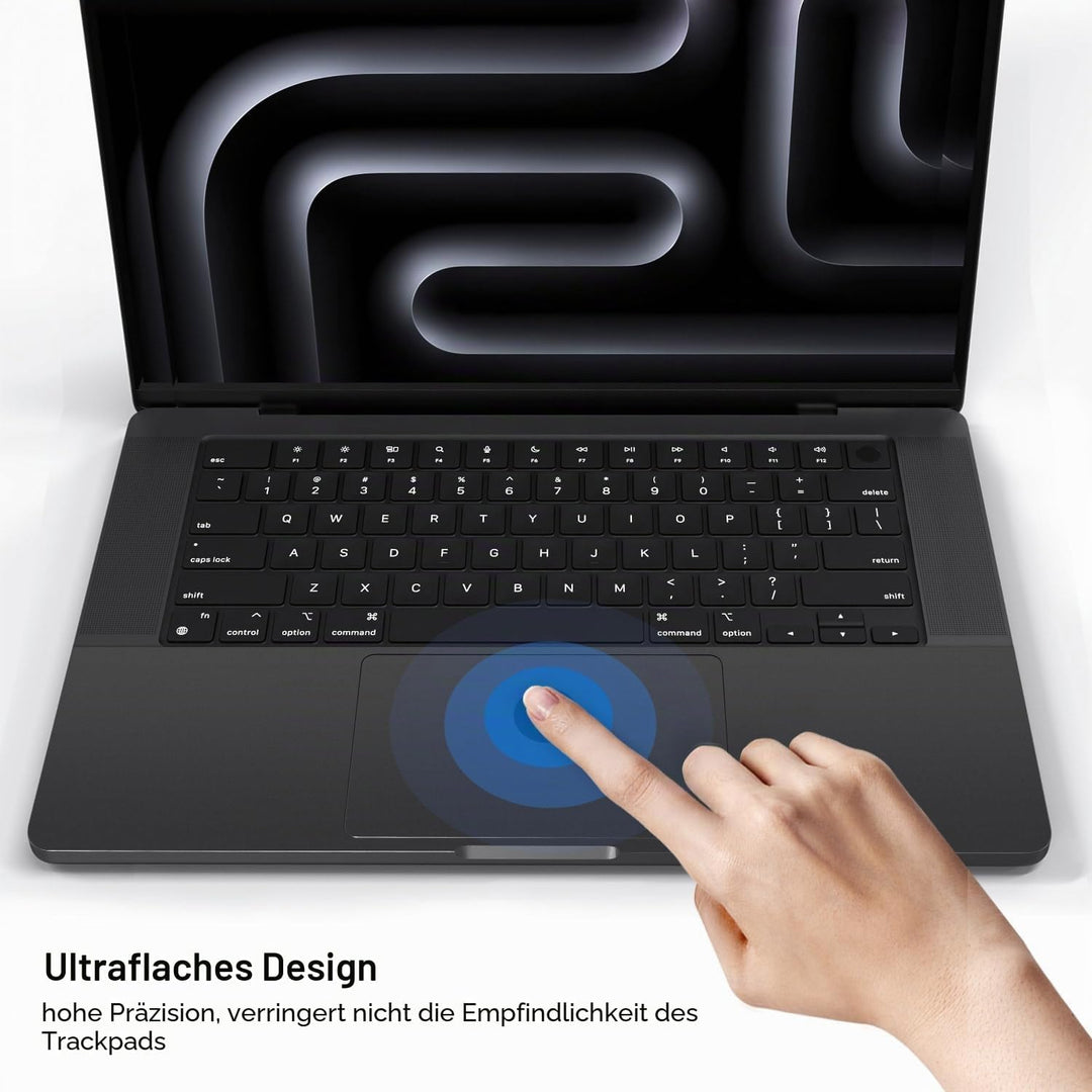 Handballenauflage, kompatibel mit 2023 MacBook Pro 16 Zoll M3 Chip A2991 Trackpad-Schutzhülle für 20