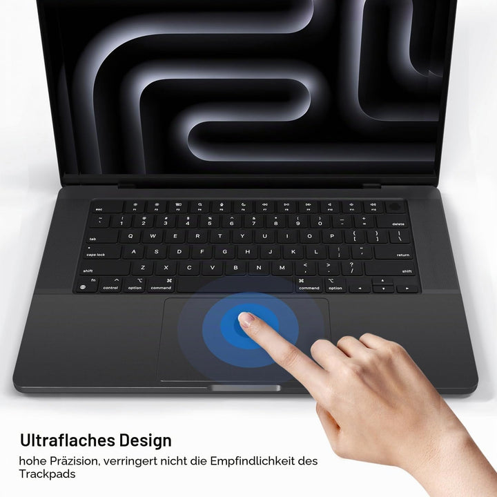 Handballenauflage, kompatibel mit 2023 MacBook Pro 16 Zoll M3 Chip A2991 Trackpad-Schutzhülle für 20