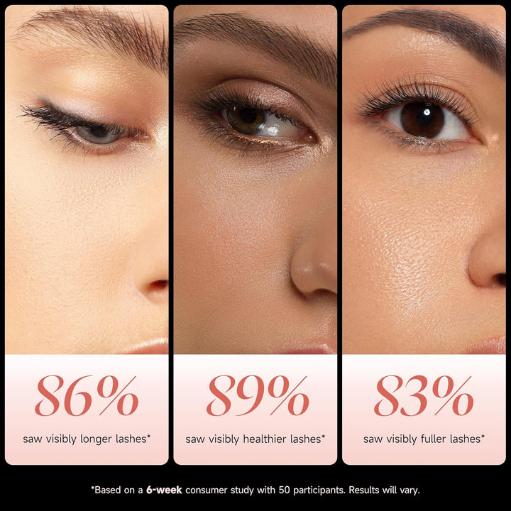 Premium Wimpernserum 2026 – M 3 ml – 2 Schlüsselpeptide + Bioenzym – Für Länge & Dichte – Einfache A