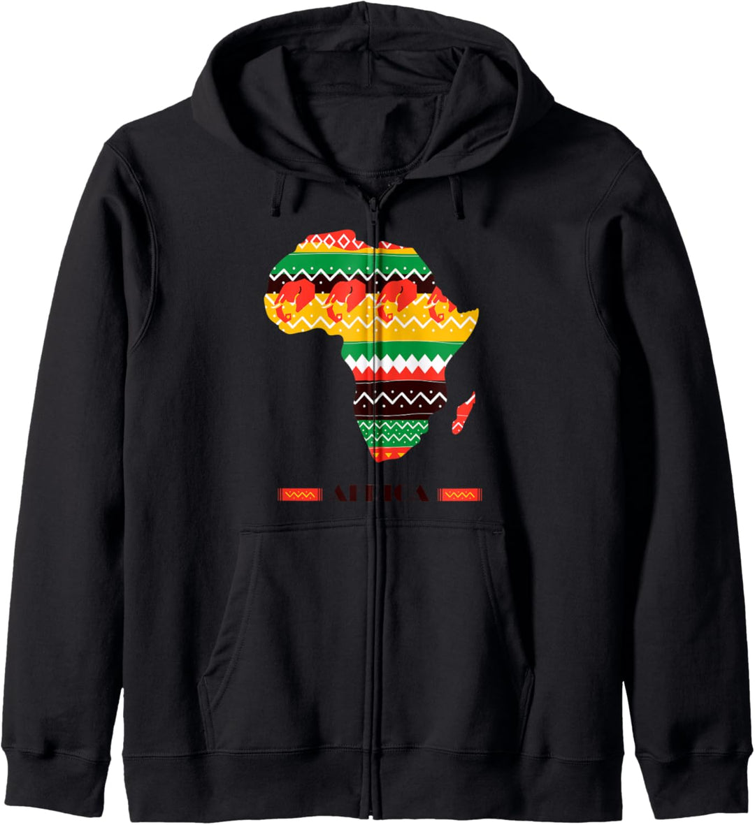 Afrikanisch Design für Frauen Männer Kapuzenjacke