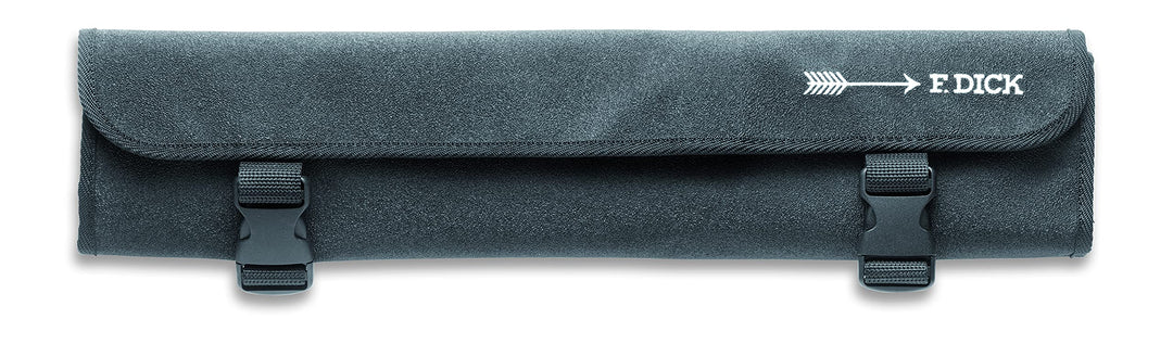 F. DICK Messer-Set 6-teilig inkl. Rolltasche (Kochmesser aus Premier Plus + Superior, Küchenmesser i