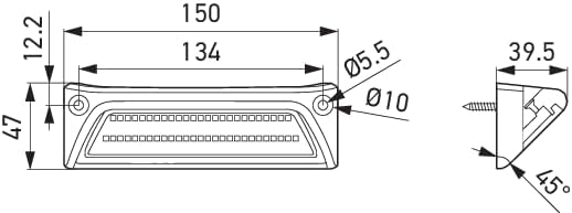 HELLA - LED-Arbeitsscheinwerfer - Valuefit SMS2000 - 12/24V - Anbau - Nahfeldausleuchtung - Kabel: 5