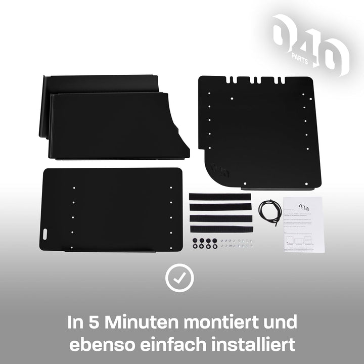 Schuhregal SCHWARZ FAHRERSEITE Zubehör passend für VW T5 T6 T6.1 California Schuhorganizer Schuhtasc