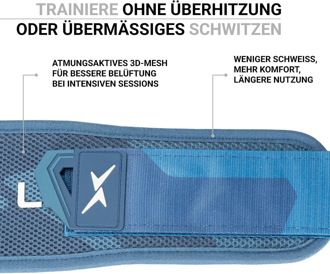 PICSIL Lumbar Belt – Lendenstützgürtel für Training mit schweren Lasten, EVA‑Schaumkern, atmungsakti