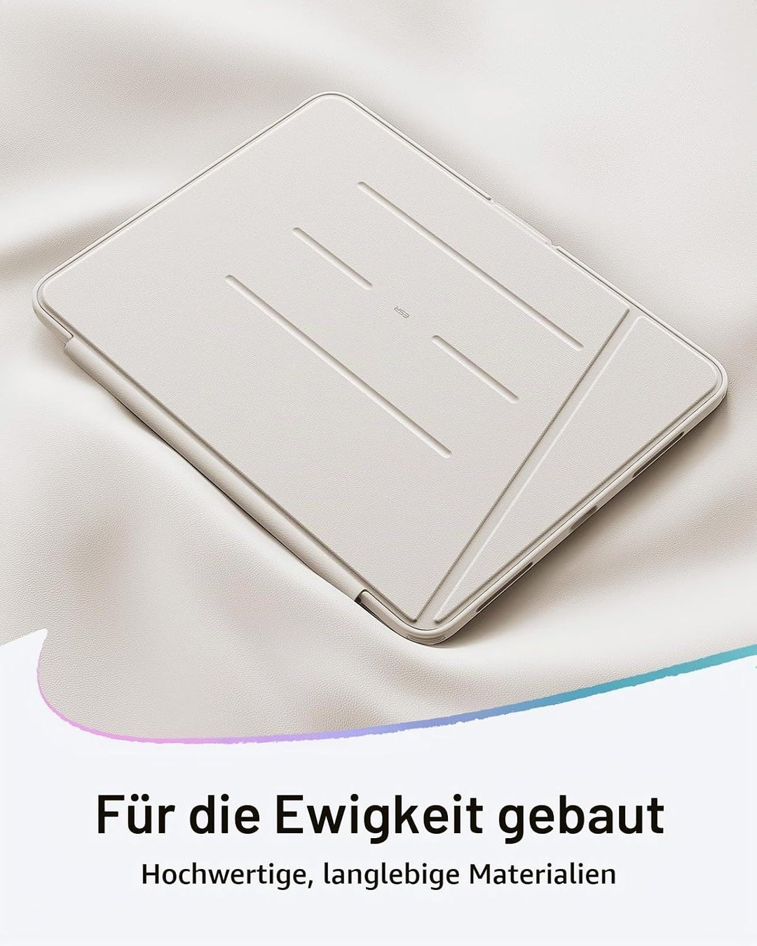 ESR Hülle für iPad Air 13 Zoll (2026/2025/2024) M4/M3/M2, Vertikale Stand, Mehrere Standwinkel, Ultr