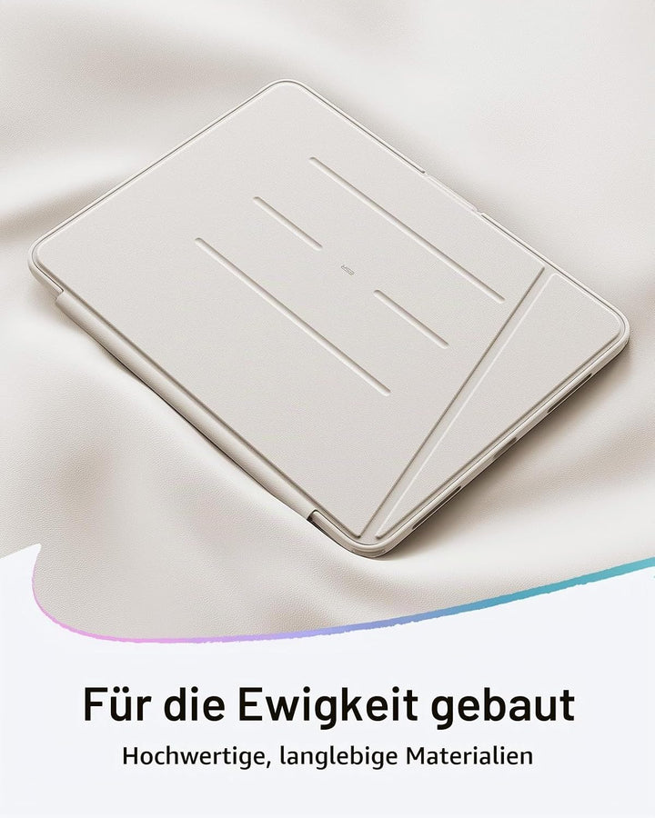 ESR Hülle für iPad Air 13 Zoll (2026/2025/2024) M4/M3/M2, Vertikale Stand, Mehrere Standwinkel, Ultr