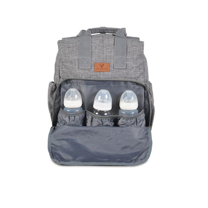 Moni Wickeltasche Lydia, zusätzliche Tasche, Wickelunterlage, Reissverschluss Blau, Blau
