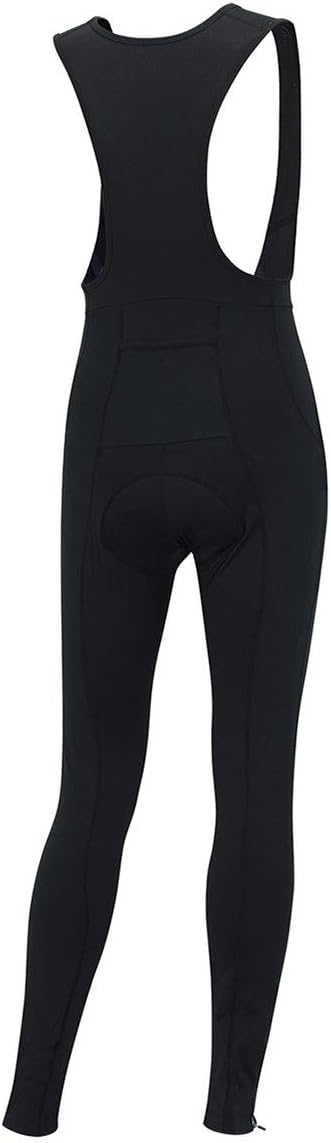 Airtracks Herren Thermo Fahrradhose Lang mit Trägern Pro - Trägerhose Lang - BIB Radhose - Träger Ra