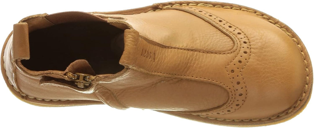Bisgaard Unisex Kinder Nori Chelsea Boots 24 EU Cognac, 24 EU Cognac
