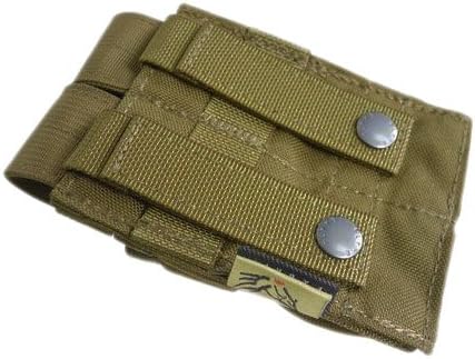 Flyye Doppel 9mm Magazintasche Ver. FE MOLLE Coyote Braun