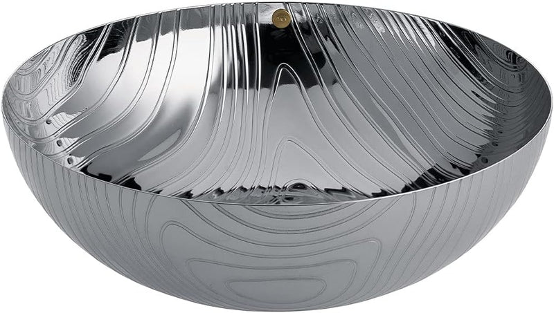 Alessi Veneer PU06/21 - Design Multifunktionale Küchentasse, tragbarer 18/10-Stahl mit geprägte Deko