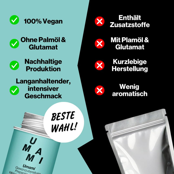 XXL Umami Gewürz von STAY SPICED ! I Authentisch - Köstlich - Einzigartig I Vorratspackung 870 ml in