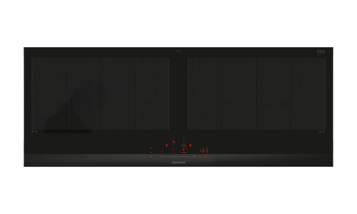 Siemens EX275HXC1E iQ700, Smartes Induktionskochfeld, 90 cm, Schwarz, Mit Rahmen aufliegend, varioIn