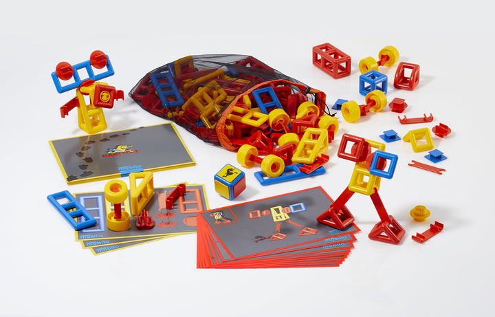 Plasticant Mobilo 270 270-Spiel-Set Monsters, rot, gelb, blau