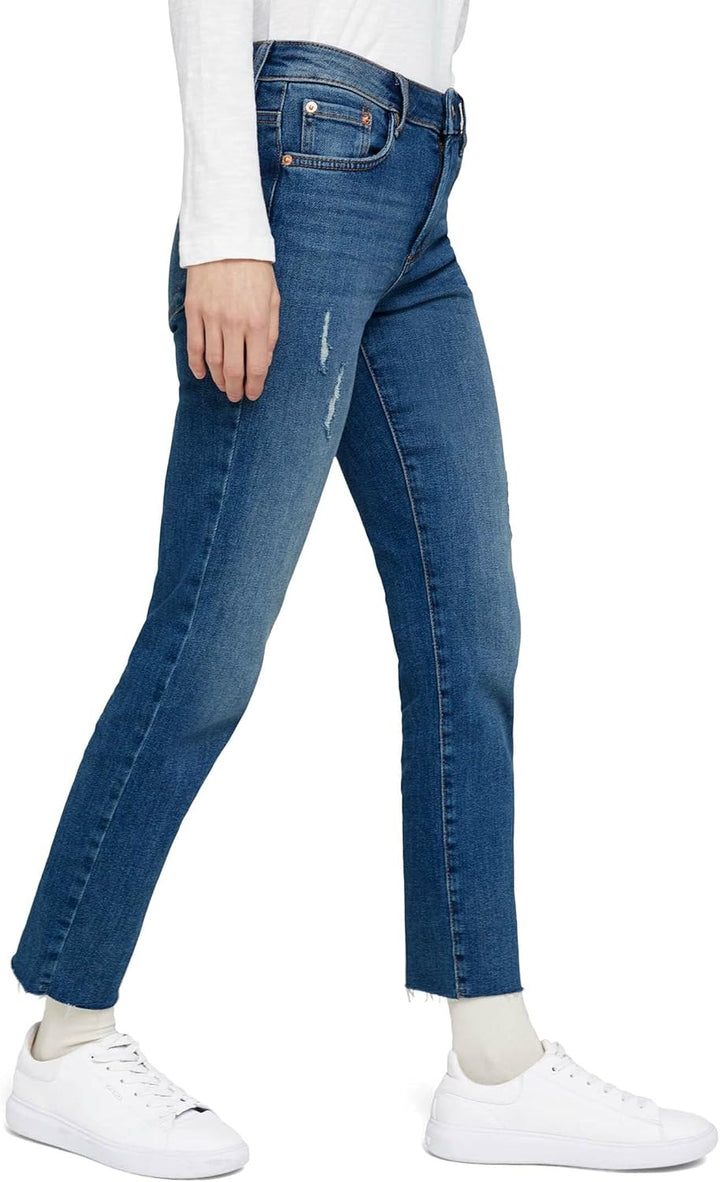 TOM TAILOR Damen Jeanshosen Kate Slim Jeans Light Stone wash Denim,30,10280,6000