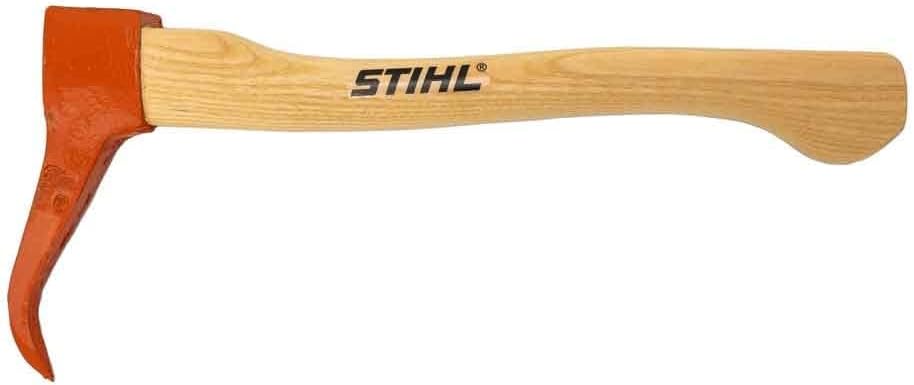 Stihl 0000 881 2800 Handsappie mit Stiel aus Eschenholz, erleichtert das Heben und Rücken von Holz,