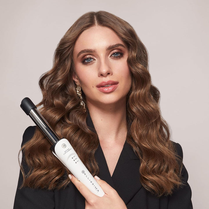Bellissima Imetec Instant Curls & Waves, Lockenstab für Wellen, Thermo Control, Durchmesser 25 mm, e