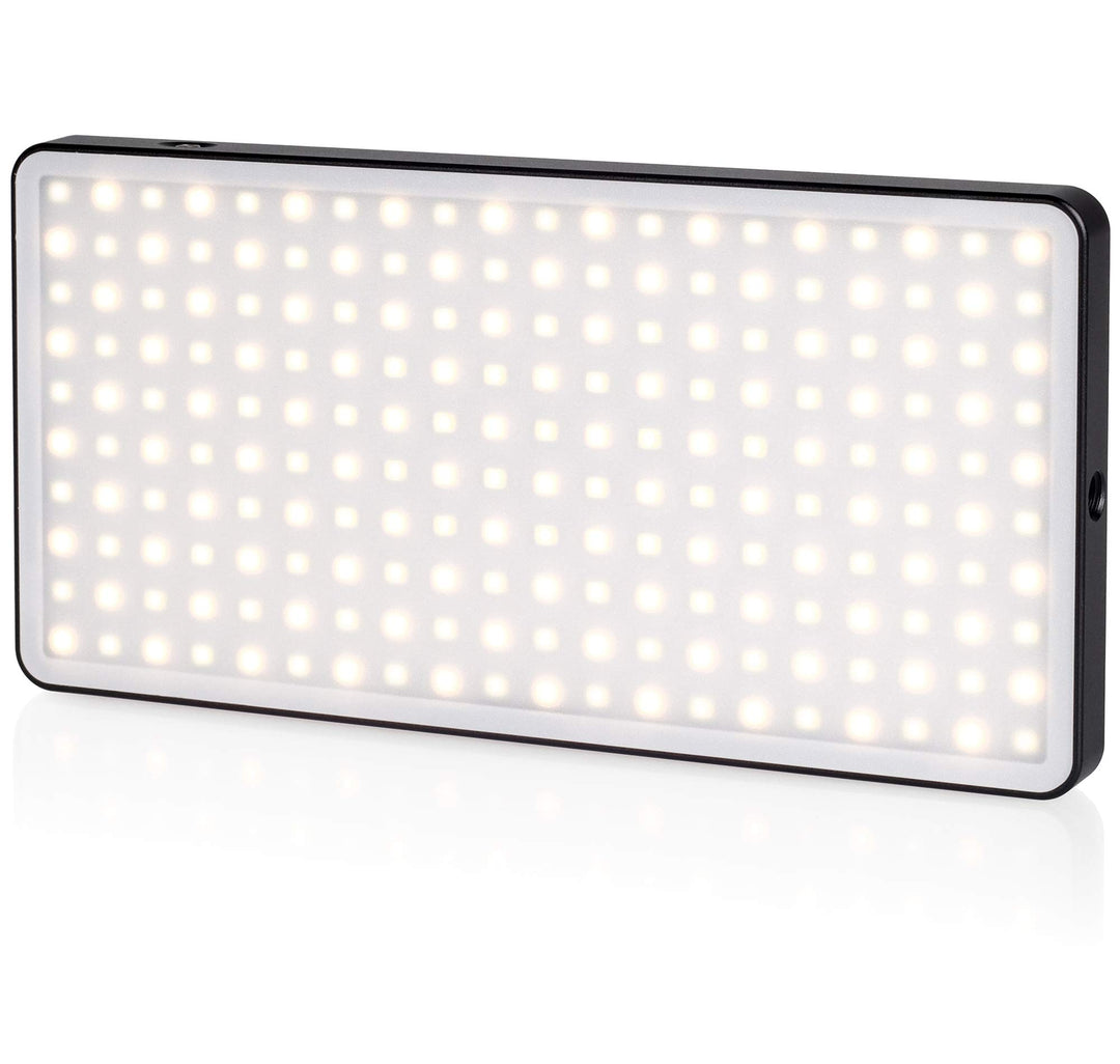 ayex LED USB-Videolicht AX-M-200AI, Fotografie-Fülllicht, LED Soft-Light für Portraits - Dimmbar, 36