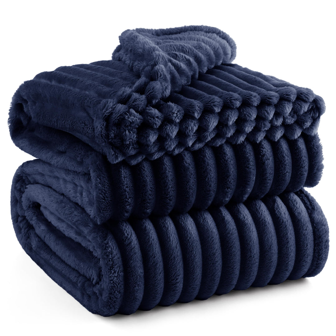 BEDSURE Kuscheldecke Flauschig Decke Fleecedecke – Weiche Warme Grobe Korddecke Gemütlicher Sofadeck