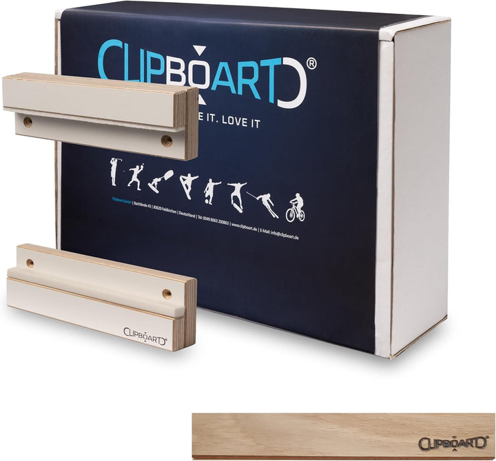 Clipboart® Standard Wandhalterung - Halterung - Snowboard - Wakeboard - Kiteboard - Balanceboard - W