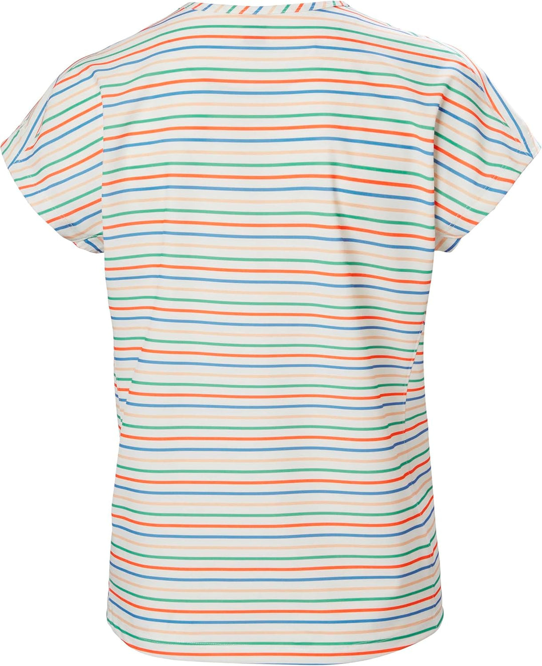 Helly Hansen Damen W Thalia Sommer Top T-Shirt XS Snow Multistripe, XS Snow Multistripe