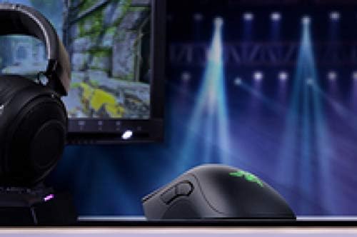 Razer DeathAdder Elite Gaming Mouse - Schwarz: 16.000 DPI optischer Sensor - Chroma RGB Beleuchtung