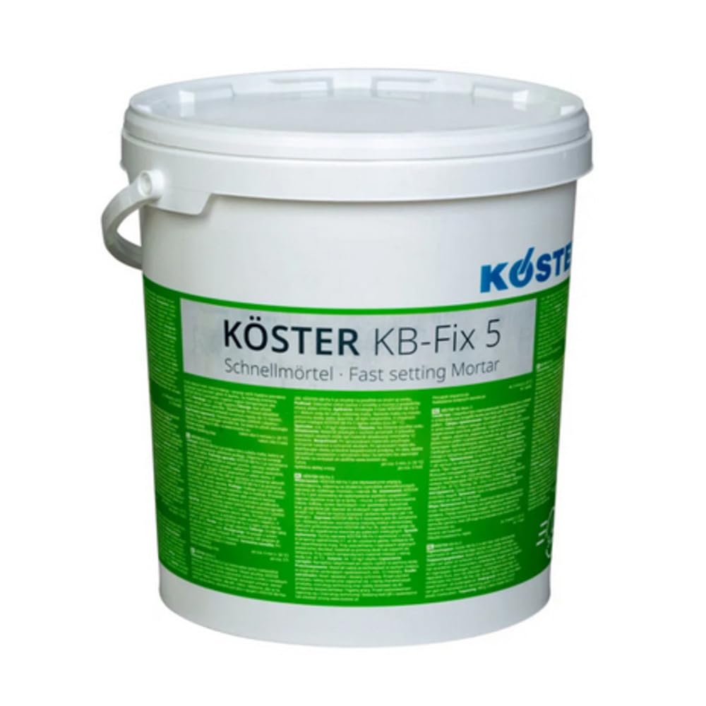 Köster Mörtel KB Fix 5, 7,5 kg Eimer C515007 (Betonschutzmörtel Betoninstandsetzung Betonzusatzmitte