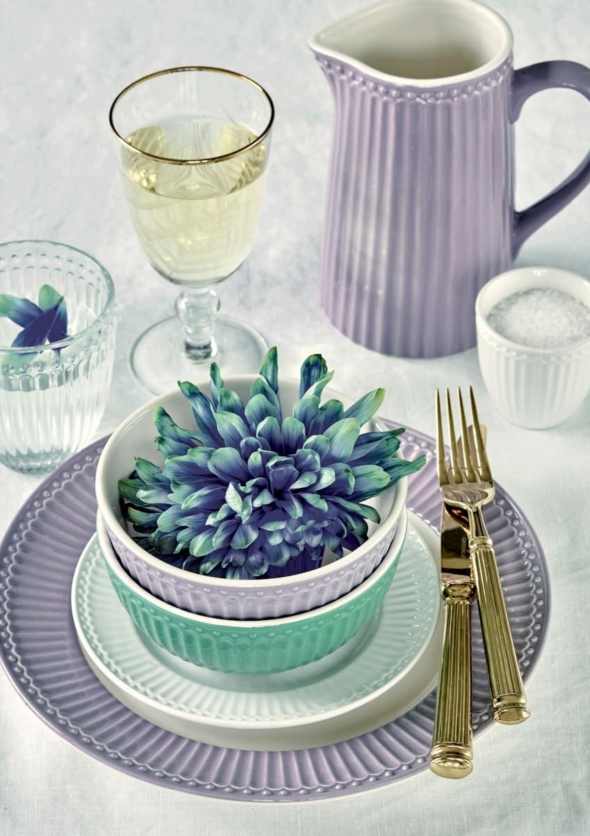 GreenGate - Teller, Frühstücksteller, Kuchenteller - Alice - Lavender - 23 cm