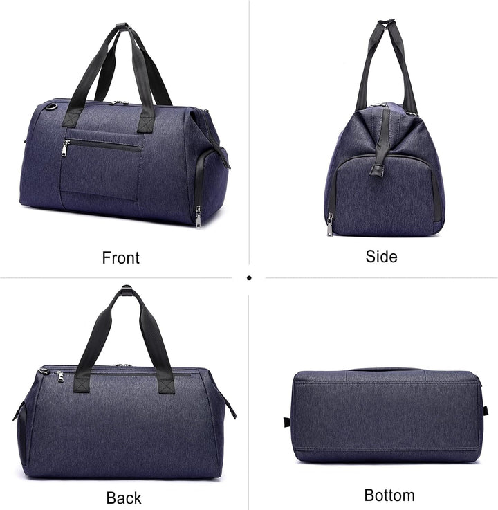 FANDARE Reisetasche Grosse Sporttasche Schultertasche Tote Handtasche Männer Weekender Tasche Klinik