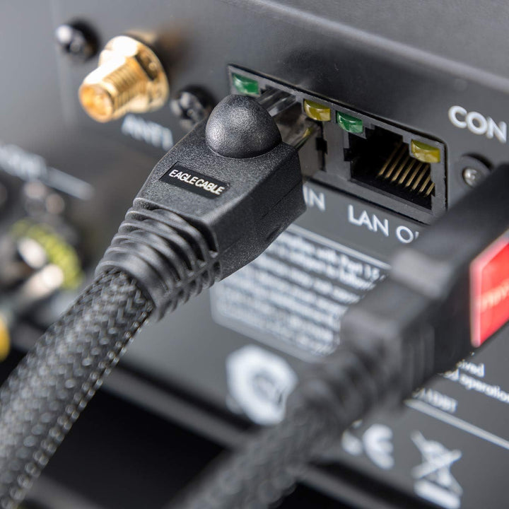Eagle Cable by INAKUSTIK – 10065000 – Deluxe CAT6 Netzwerkkabel | LAN-Kabel für HD Audio- und HD Vid