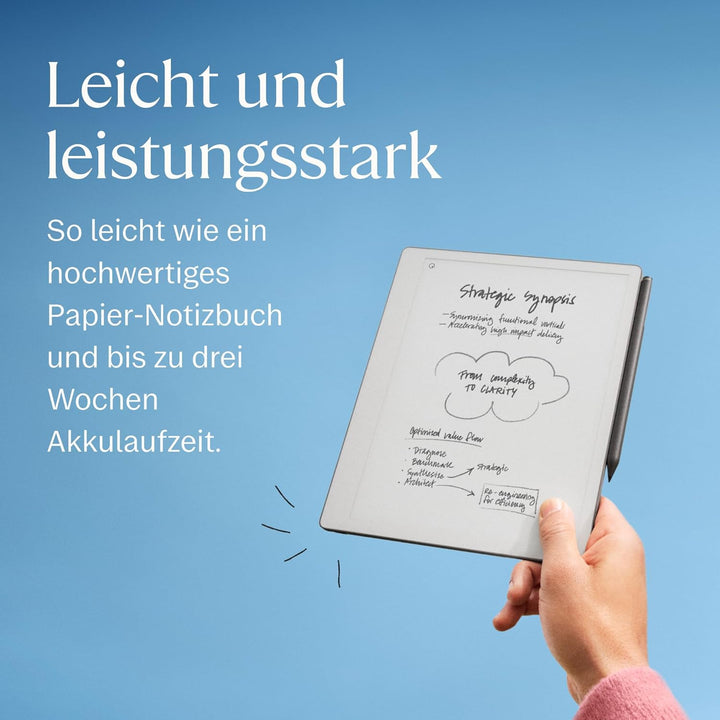 reMarkable Paper Pure – Paper Tablet mit 10,3-Zoll-Schwarz-Weiss-Display. Digitales Notizbuch zum De