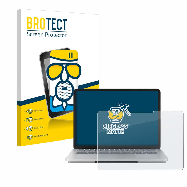 BROTECT Entspiegelungs-Panzerglasfolie für Microsoft Surface Laptop Studio 2 Schutzglas Schutz-Folie
