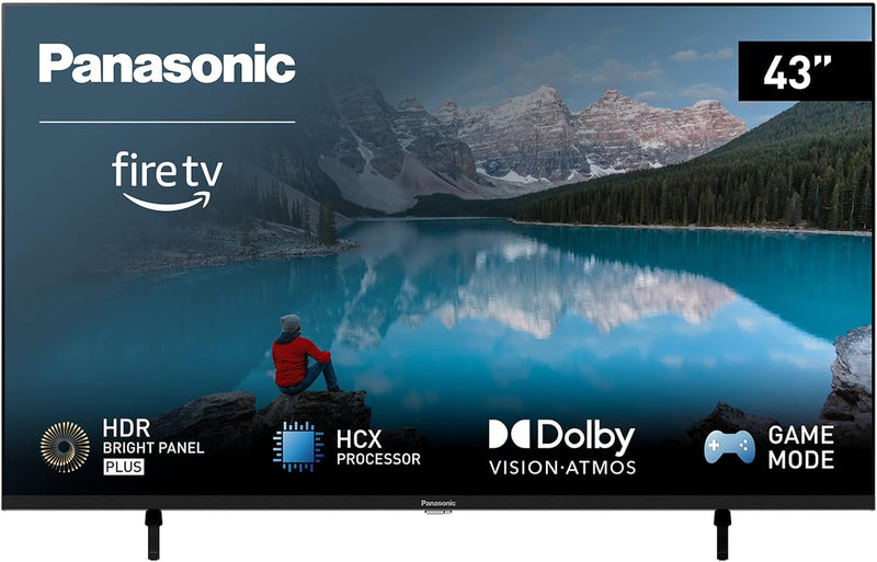 Panasonic TX-43MXW834, 43 Zoll 4K Ultra HD LED Smart 2023 TV, High Dynamic Range (HDR), Dolby Atmos