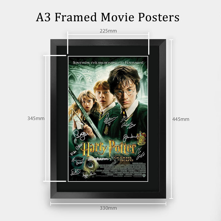 HWC Trading Kammer des Schreckens Harry Potter Die Darsteller Daniel Radcliffe Emma Watson Rupert Gr