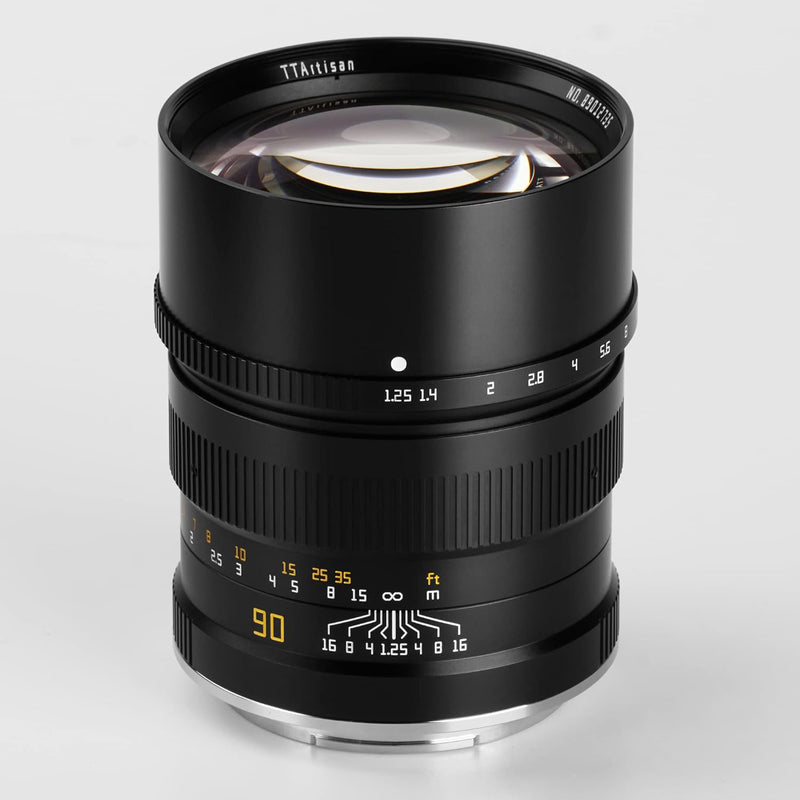 TTArtisan 90mm F1.25 Camera Lens for Fuji GFX-Mount Favored Focal Length for Portraiture