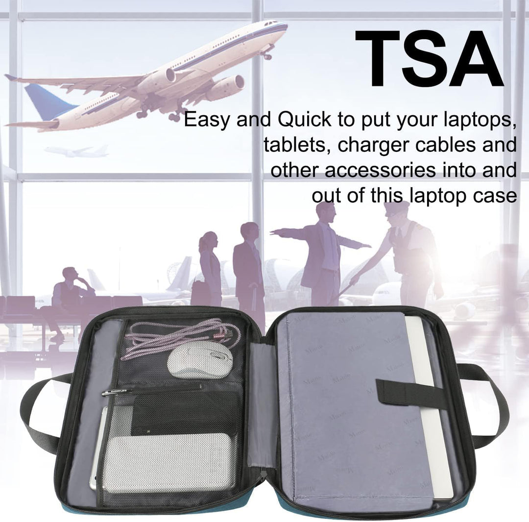 MATEIN Laptop Tasche 15,6 Zoll, Laptop-Hülle 15 mit Griff,Schlanke und Leichte Laptoptasche für Reis