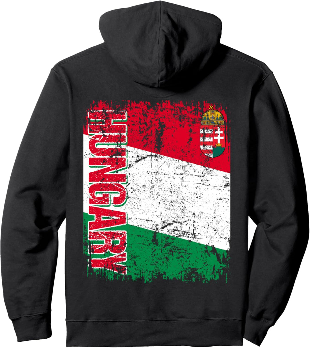 UNGARN Flagge | Damen Herren Kinder UNGARN Pullover Hoodie