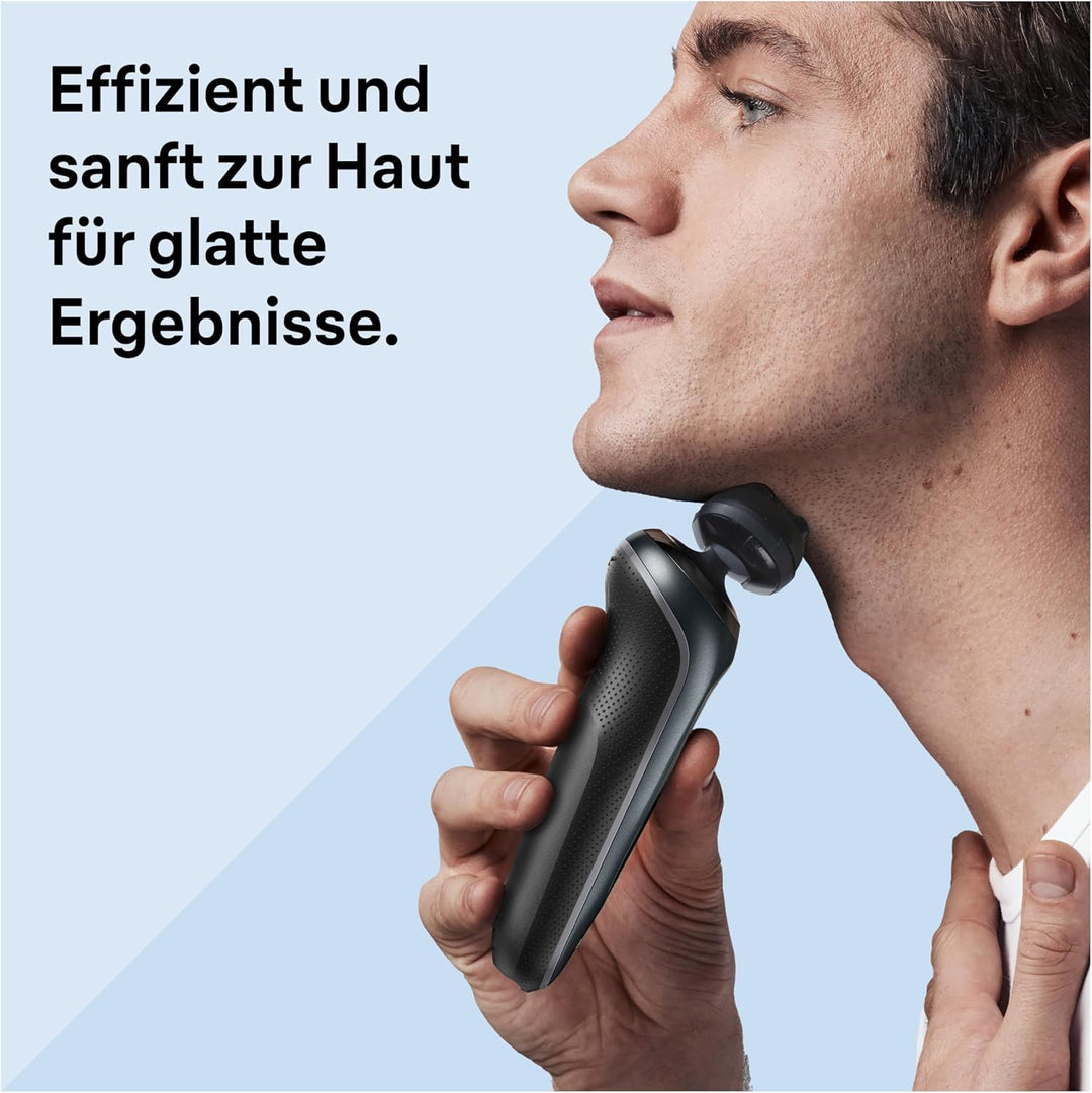 Braun Series 6 Elektrorasierer mit EasyClick Aufsatz, SensoFlex Rasierer Herren Elektrisch, Präzisio