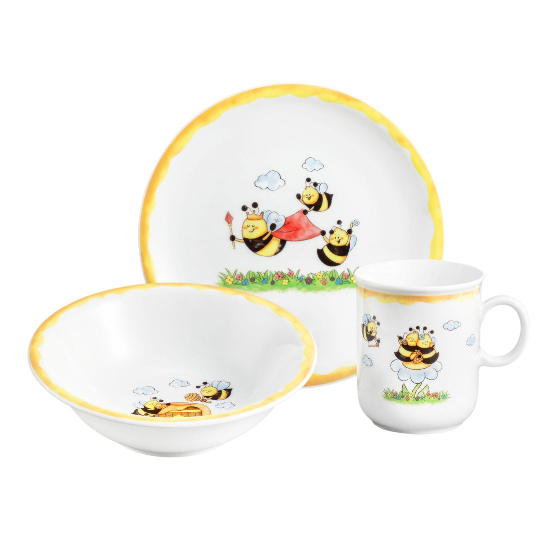 Kindergeschirr-Set 3-tlg. FLEISSIGE BIENEN 65152 COMPACT Seltmann 3-teilig, 3-teilig
