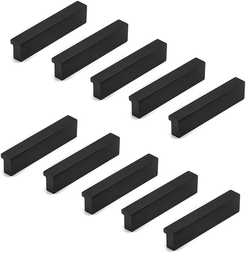 Qrity 10x Möbelgriffe Lochabstand 32mm Türgriffe Küche Stangengriff Schrankgriffe Schubladengriffe K