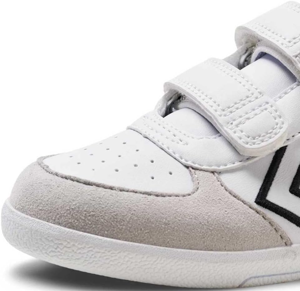 hummel Klettverschluss Sneaker Low Victory Kinder Grösse, White Black