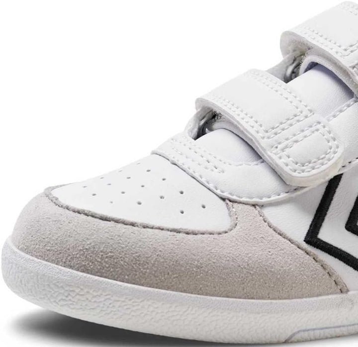hummel Klettverschluss Sneaker Low Victory Kinder Grösse, White Black